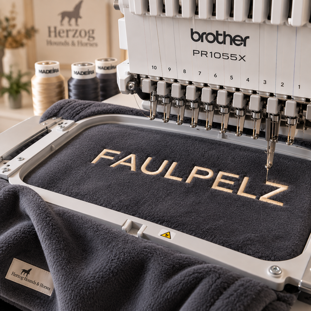 HUNDE KUSCHELDECKE ‘FAULPELZ`
