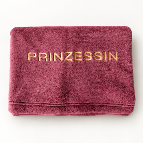 HUNDE KUSCHELDECKE ‘PRINZESSIN'