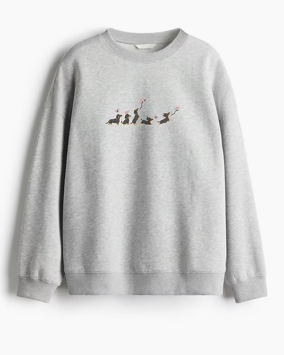 SWEATSHIRT DACKEL (andere Motive möglich)