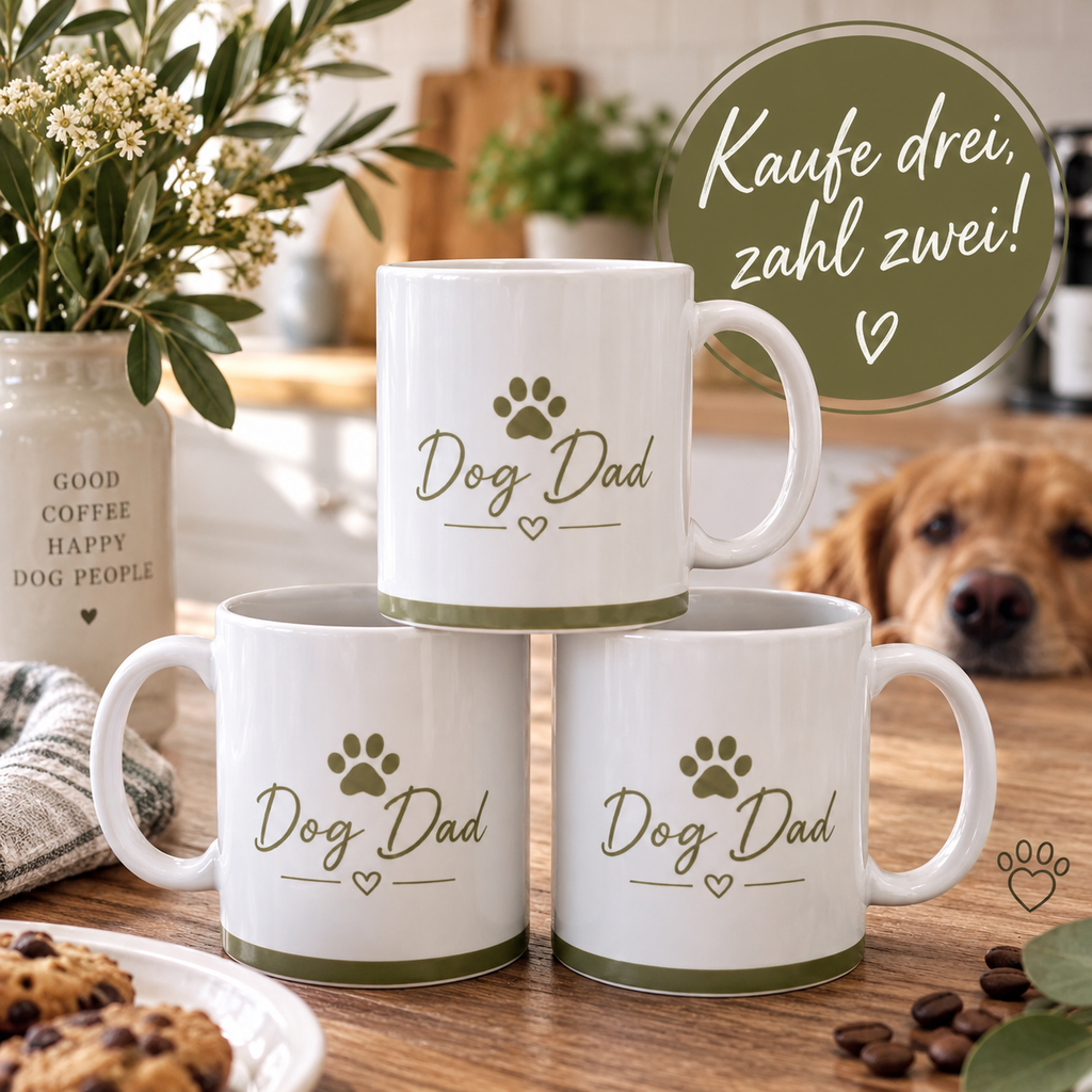 DOG DAD TASSE