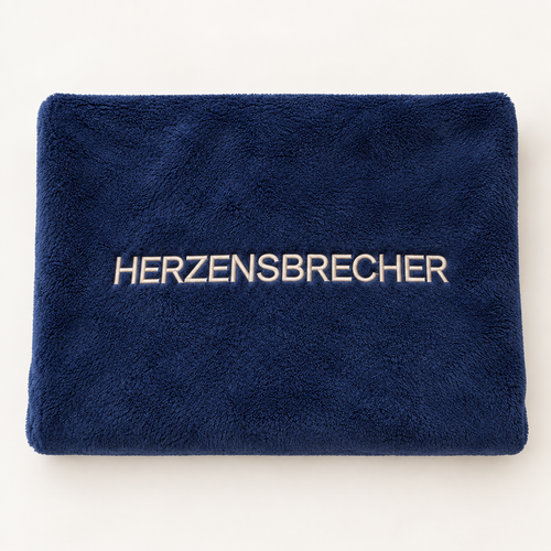 HUNDE KUSCHELDECKE `HERZENSBRECHER`
