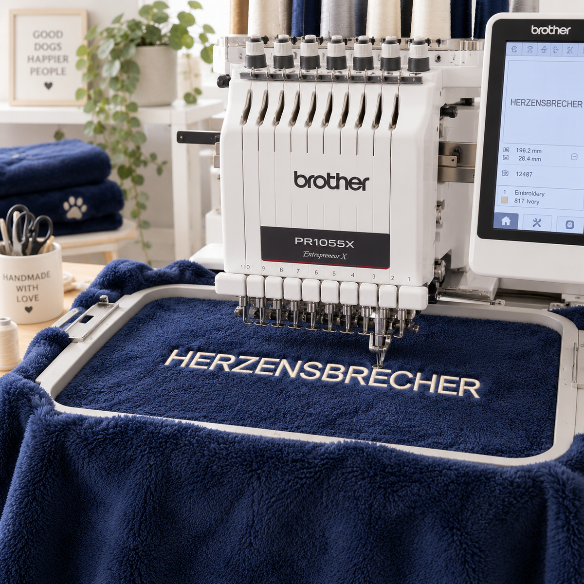 HUNDE KUSCHELDECKE `HERZENSBRECHER`