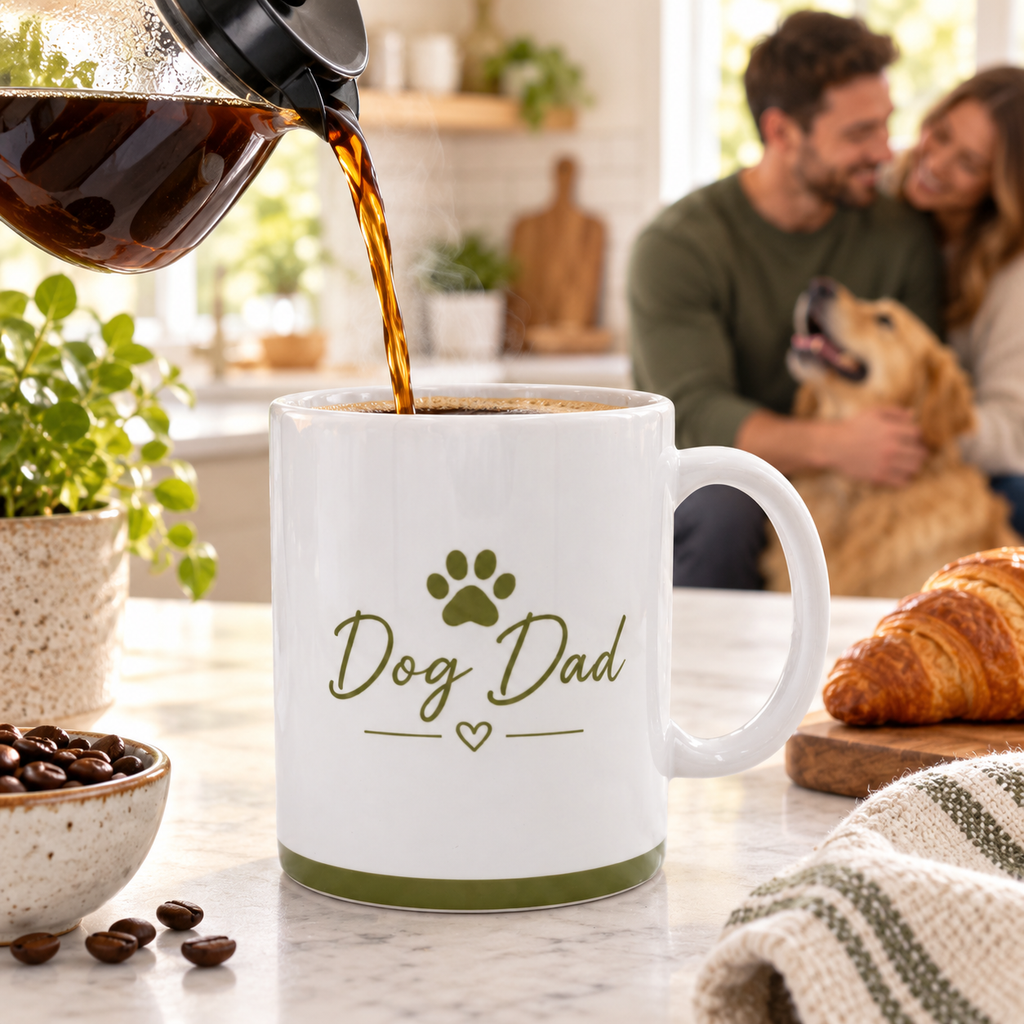 DOG DAD TASSE