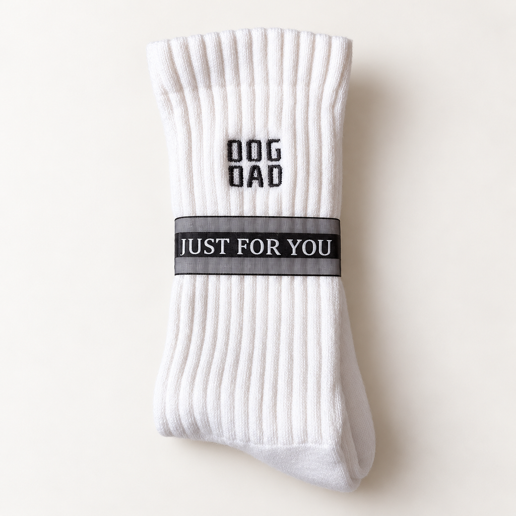 Bestickte Socken  - DOG DAD