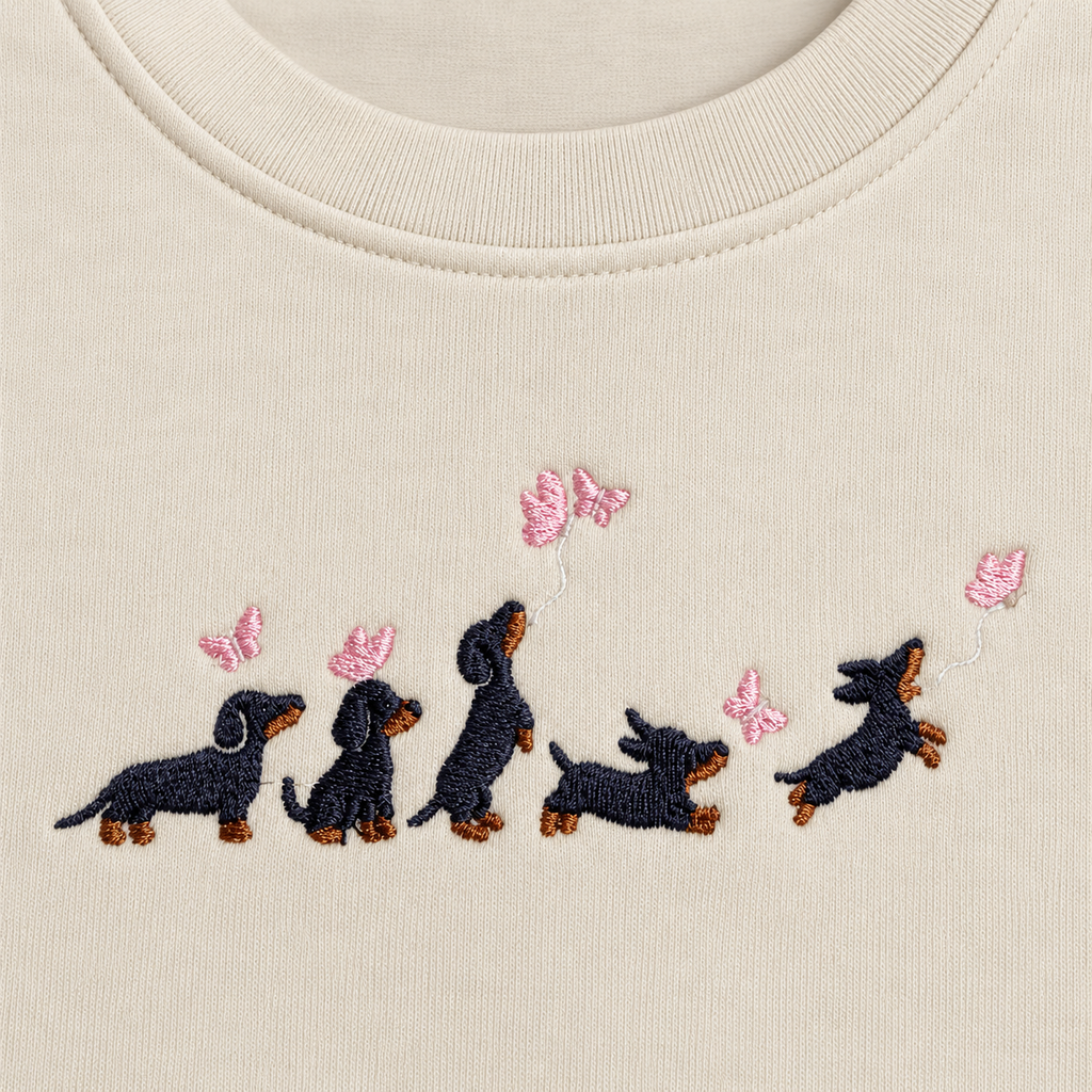 SWEATSHIRT DACKEL (andere Motive möglich)