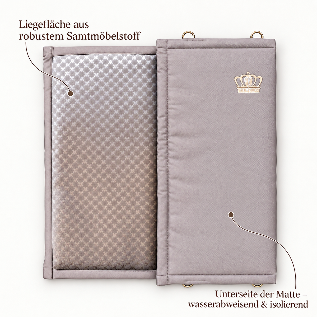 MAT TO GO LUXURY VELVET