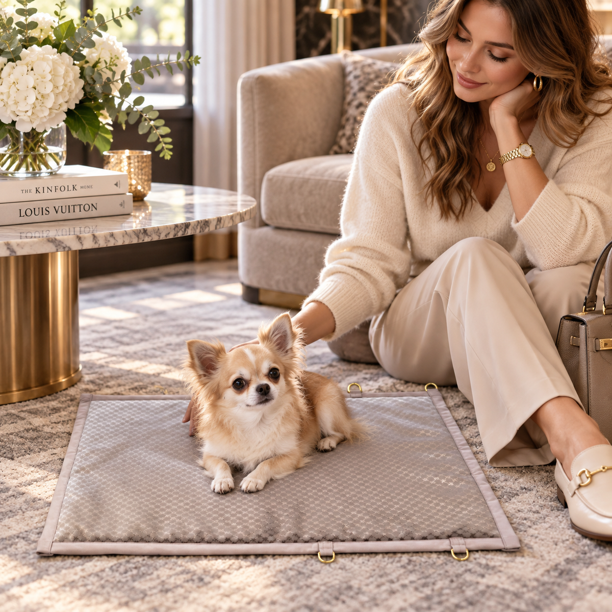MAT TO GO LUXURY VELVET