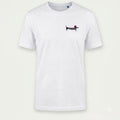 T-SHIRT MIT FRANZÖSISCHEN DACKEL MOTIV BESTICKT